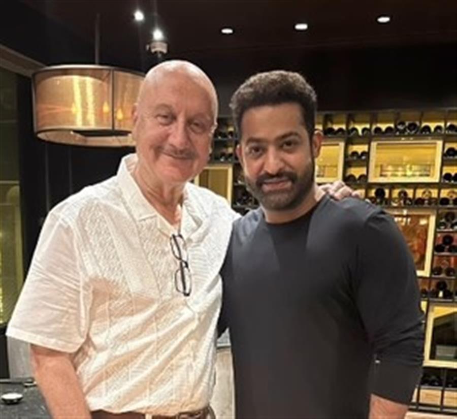 Anupam Kher just loves Jr NTR’s work: 'May he keep rising from strength to strength'