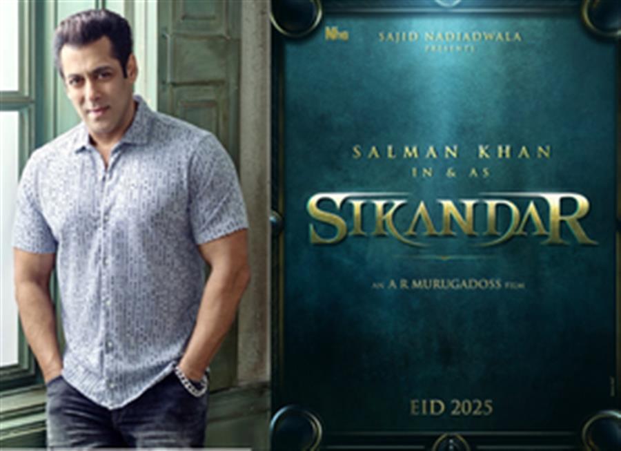 ﻿Salman Khan to star in A.R. Murugadoss’ ‘Sikandar’; release set for Eid 2025