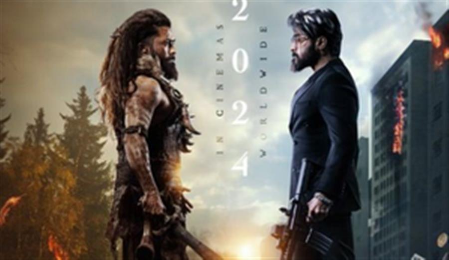 Tamil star Suriya treats his fans to new ‘Kanguva’ poster on Puthandu