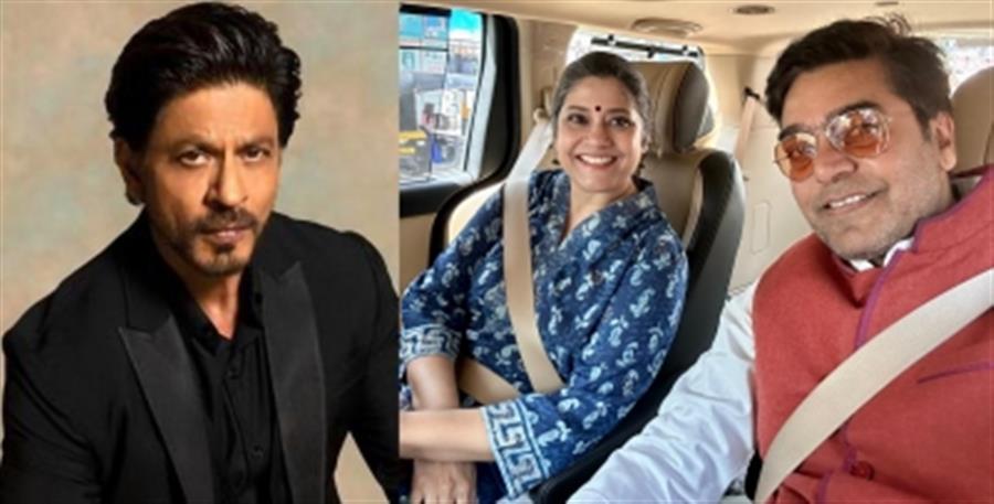 SRK&#39;s &#39;pehli heroine&#39; is his &#39;Pathaan&#39; co-star Ashutosh Rana&#39;s wife