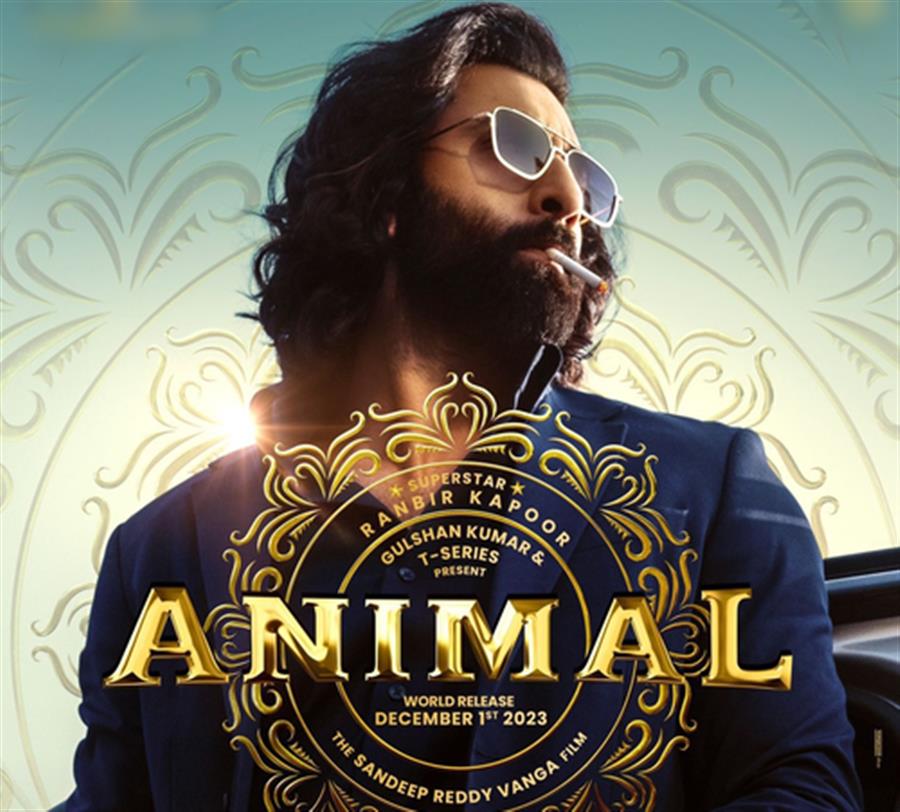 Ranbir Kapoor looks suave in new poster of ‘Animal’; fans hail it as ‘blockbuster’
