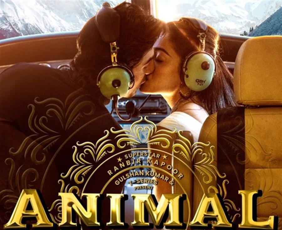 Rashmika Mandana, Ranbir Kapoor share a passionate embrace in new ‘Animal’ poster